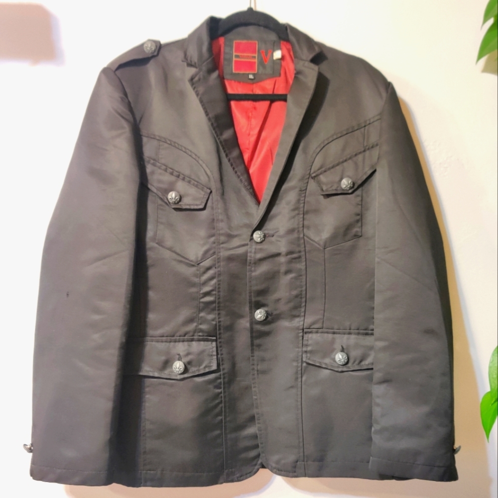 Vassari Men’s Black blazer XL